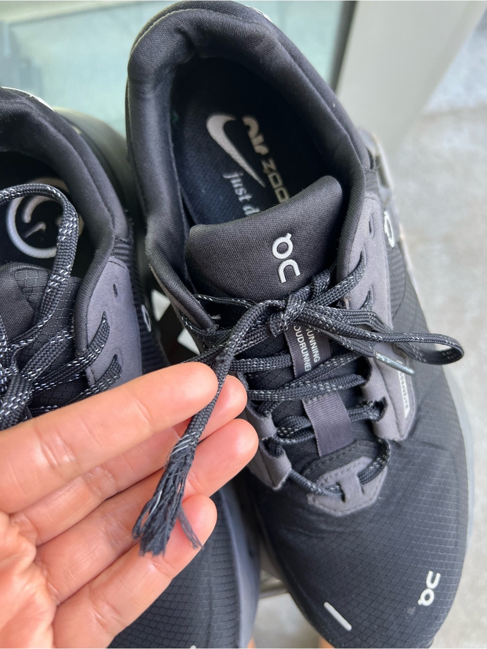 On Cloudrunner 2 Waterproof Running Shoes – Magnet/Black – Women’s Size 8 - Picture 8 of 11